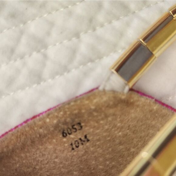 J.Renee Vintage Beautiful! tornasol hot pink elastic band heels - Picture 11 of 16